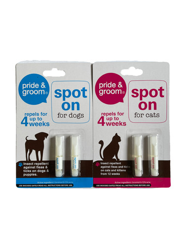 Spot flea and tick dog - on,