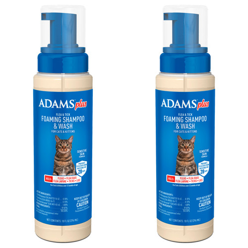 Adams plus flea tick foaming - plus,