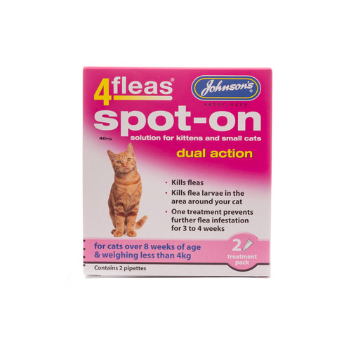 Johnsons 4fleas cats kittens - johnsons,