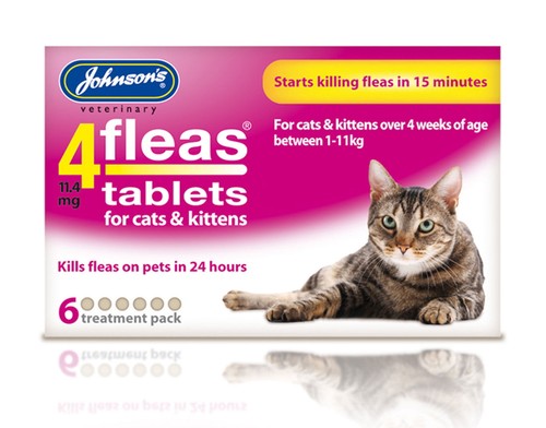 Johnsons 4fleas cats - johnsons, &