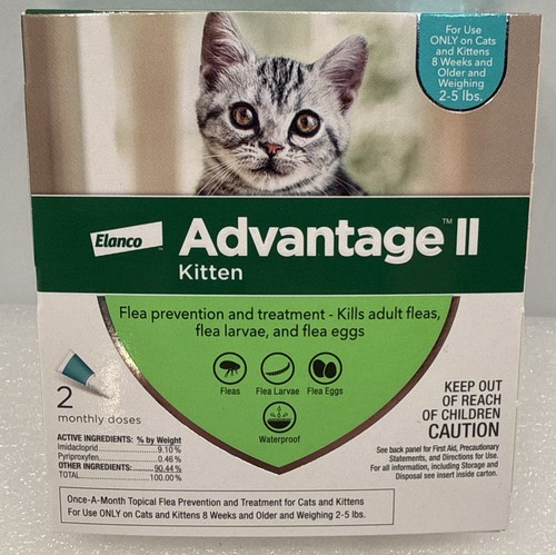 Advantage kitten flea - advantage, ii