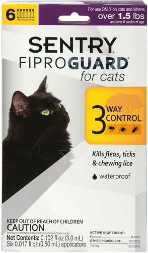 Cat flea and - and, lice