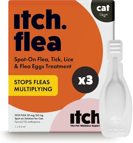 Itch flea tick spot on - itch, |