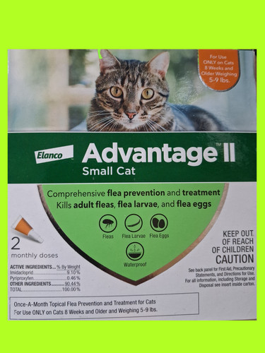 Advantage small cat 9 lbs - ii,