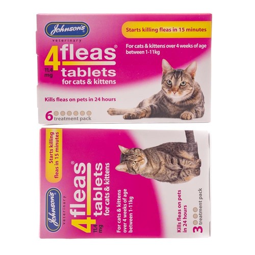Johnsons vet 4fleas tablets - vet,