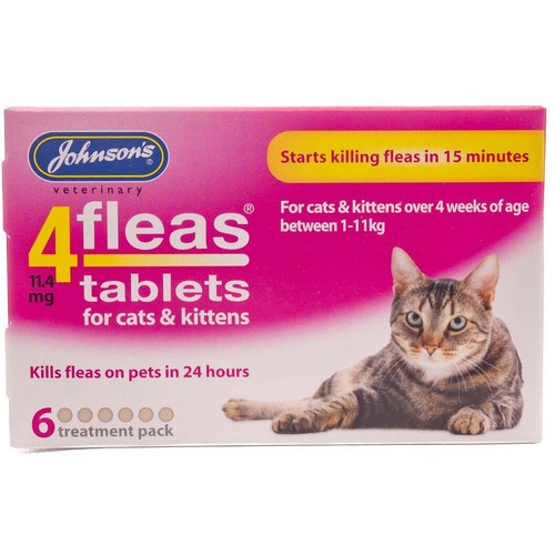 Johnsons 4fleas tablets flea - johnsons,