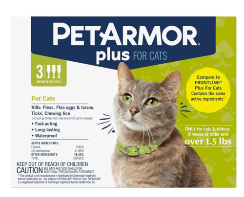 Petarmor plus for cats - plus,