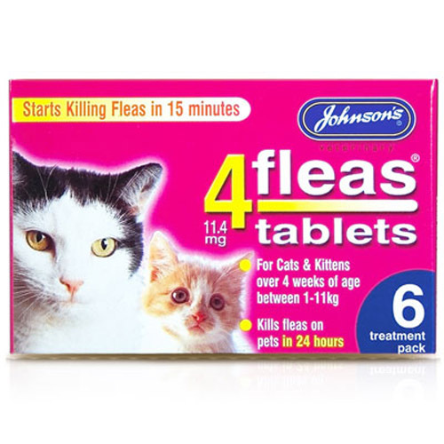 Johnsons 4fleas cats kittens - johnsons,