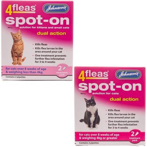 Johnsons fleas spot for - spot,