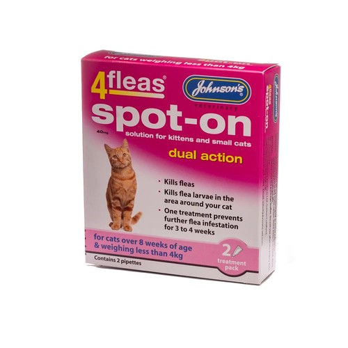 Johnsons 4fleas spot cat - johnsons,